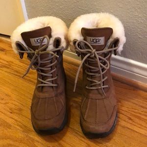 UGG Adirondack waterproof winter boots.